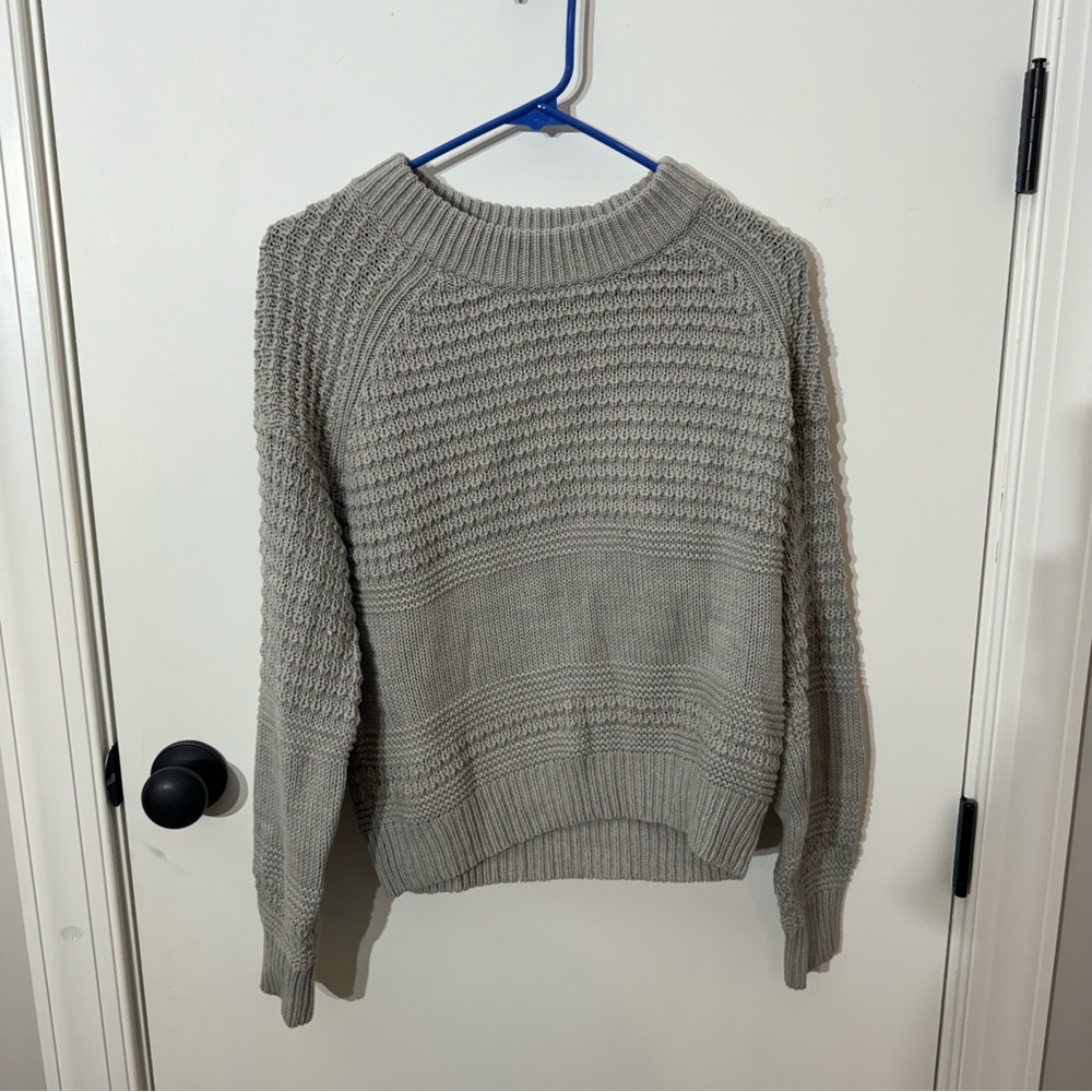 GRAY SWEATER - M NEVER USED